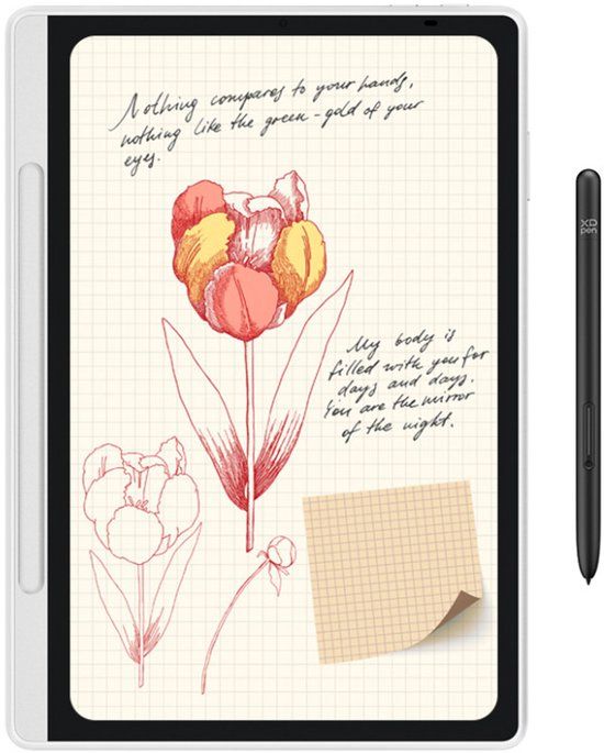 XPPen Magic Note Pad Grafische Tablet Wit