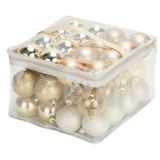 Cosy&Trendy Kerstballen - 48 stuks - 6cm - kunststof