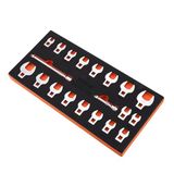 VEVOR 20-delige Kraaienvoetsleutelset, 3/8 inch, Metrisch 10-22 mm, SAE 3/8-7/8 inch