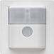 Tapa Hager Berker inbouw bewegingsmelder 1,1 m Serie Q.x poolwit, fluweel - 85341129