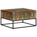 Maison Exclusive Table basse, 68x68x41 cm, bois recyclé massif