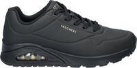 Skechers Uno Wide dames sneaker - Zwart