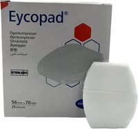 Hartmann Eycopad Oogkompressen ST 56x70mm - 25 stuks