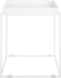 Beliani SAXON - Salontafel - Wit - Metaal - Design