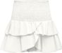 ONLY ONLNADJA 2IN1 LAYERED SKIRT NOOS PTM - Meisjes - Rokken - Wit - Katoen