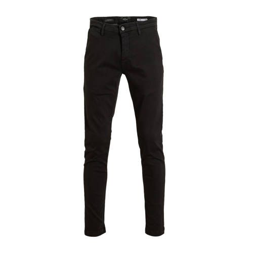 REPLAY slim fit chino ZEUMAR zwart