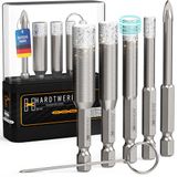 HARDTWERK Turbo diamantboor 6delige tegelboorset