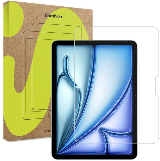 imoshion Gehard glas screenprotector voor de Apple iPad Air 11 inch (2026) M4 / (2025) M3 / (2024) M2 / iPad 11 (2025) 11 inch A16 / iPad 10 (2022) 10.9 inch
