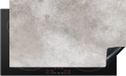 Merkloos KitchenYeah® Inductie beschermer 91.2x52 cm - Beton print - Grijs