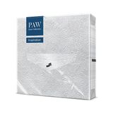 PAW 3-laags Papieren Servetten. 33 x 33 cm. 20 Stuks. Zilver