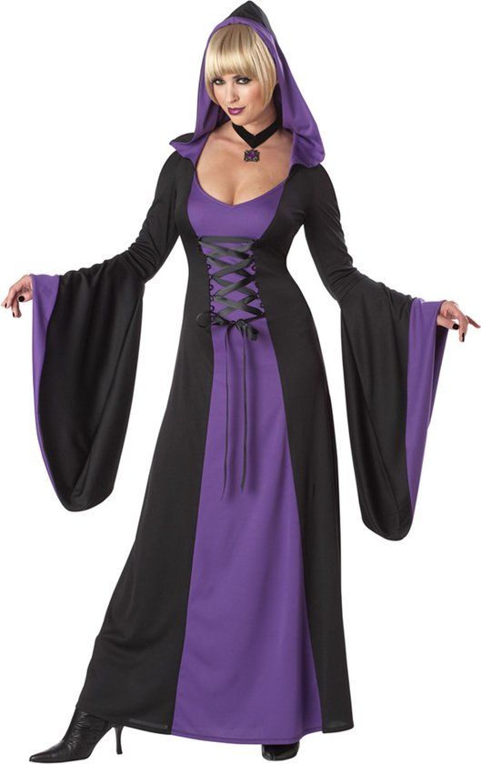 CALIFORNIA COSTUMES Paarse vampier outfit voor dames XXXL