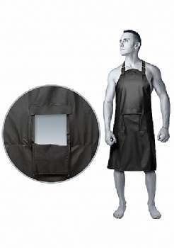 Doc Johnson KINK - Wet Works - Master Apron - Black