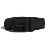 adidas Hombre BRAIDED STRETCH BELT, black, L-XL