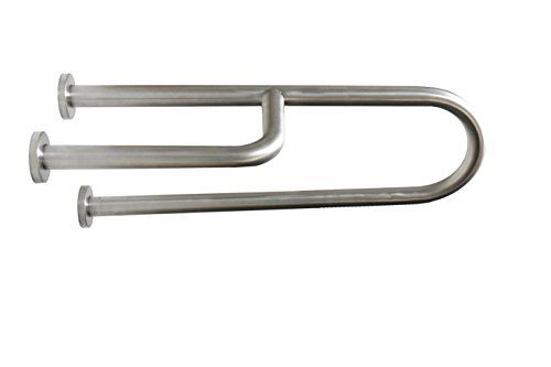 asinox 2056002D Handgreep - Roestvrij Staal - Mat - Grijs