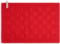Knit Factory Placemat Uni - Rood - 50x30 cm