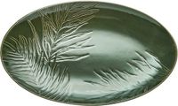 Mikasa Jardin Serveerschaal, Ovaal, 36 cm, Groen, Keramiek