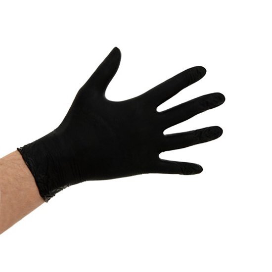 CMT soft nitril handschoenen poedervrij XL zwart