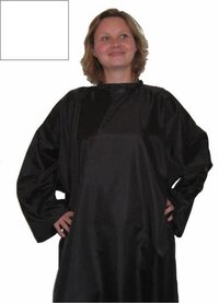 Nebur Kapmantel 1008 - Band Sluiting Wit - 1 stuk(s) - Nederlands