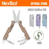 NexTool Micro Sailor Schaar S0 8 In1 Lichtgewicht EDC-gereedschap Mini Pocket Opvouwbaar handgereedschap voor reizen Buiten Dagelijks dragen