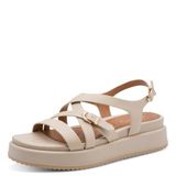 Tamaris - Dames - Sandalen met hak - Leer/Synthetisch - 37 EU