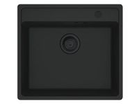Franke Maris MRG 610-52 A Black Matt - 114.0659.124 granieten spoelbak