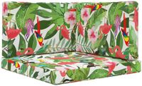 vidaXL Buitenbankkussen Polyester Kleurrijk 80 x 80 cm