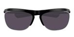 Bottega Veneta Bv1348s Lunettes De Soleil Unisexe Noir Carrées Gris 66mm