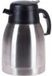 Merkloos 3x Koffiekan/thermoskan dubbelwandig 1,5 liter RVS