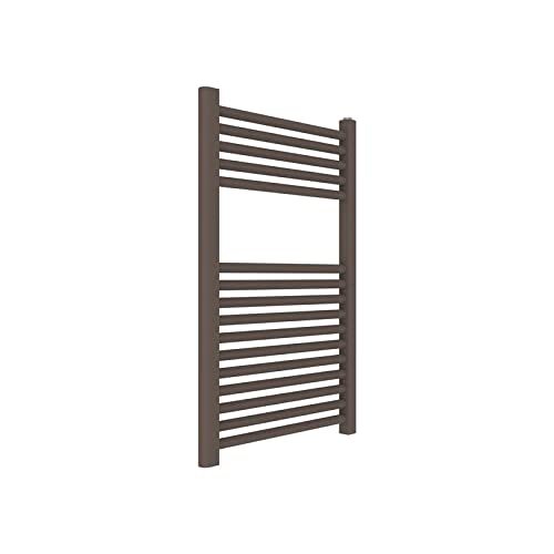 nessuno Badkamerradiator voor radiator, kleurrijk, bruin, mat, 500 x 770 cm, asafstand 450 mm