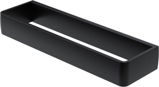 Haceka Aline Handdoekhouder - 25cm - Mat Zwart - Aluminium