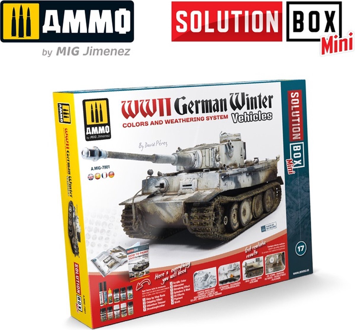 mig - Solution Box Mini Wwii German Winter Vehicles (3/22) *mig7901