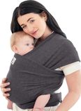 KeaBabies Draagdoek Vanaf Geboorte – Ademende Baby Draagzak, Geschikt voor Pasgeborenen en Peuters, Handenvrije Babywikkel (Mystic Gray)