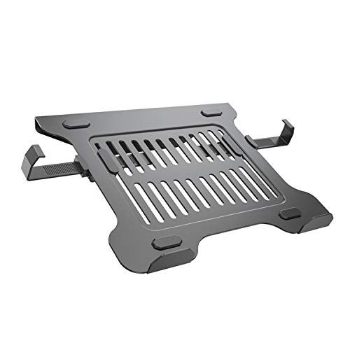 HFTEK - Notebook/tablethouder voor laptops tot 10-17,3 inch, VESA-standaard 75 x 75 of 100 x 100 mm, zwart (FA03LH)