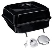 Réservoir de carburant pour moto - GX240/GX270/GX340/GX390 - Avec couvercle et filtre - Distance entre les points de fixation : 12,7 cm - 26,67 × 24,13 × 16 cm