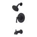 Pfister Auden Toscane Bronze 1 handgreep voor bad en douche kraan met ventiel 8p8-ws2-adsy