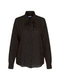 SEIDENSTICKER Chemisier 'The Statement Prints' noir / blanc
