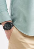 Nautica Nct Bluesail Analoog Horloge Zwart