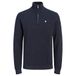 JACK & JONES PREMIUM katoenen regular fit gebreide trui - donkerblauw
