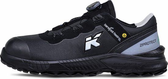 HKS Barefoot Feeling BFS 40 BOA S3 Werkschoenen - Zwart - Maat 42