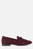 Marco Tozzi Instappers rood Suede - Maat 40