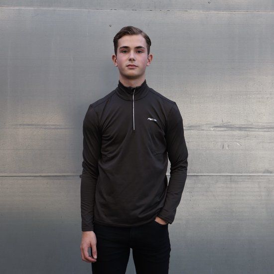 Falcon Boys Haller JR Skipully 1/2 Zip Groen