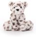 Peluche léopard des neiges 21 cm