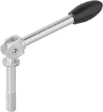 ProPlus Kantelbare spindel voor 48 mm neuswielklem - Gegalvaniseerd ijzer - M12
