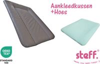 Stefano fashion - Aankleedkussen set - Bruin/groen - 50x70 cm
