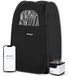 Holland Connections Thuisspa mit Bluetooth Verdampfer Sweat Tent - Aufklappbarer Saunastuhl (Schwarz) mit tragbarer Dampfsauna