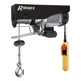 Ribimex PE300/600C/1 elektrische katrol 300/600 kg, 1050 W, 18 m touw