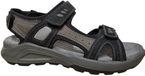 Rohde 5940 90 Sandalen Zwart Nubuck Heren