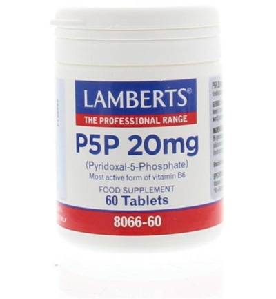 Lamberts Vitamine B5 P5P 20 mg 60TB