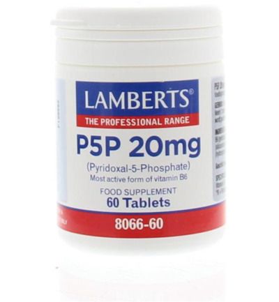 Lamberts Vitamine B6 P5P 20 mg 60TB