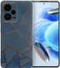 iMoshion Hoesje Xiaomi Redmi Note 12 Pro - Blue Graphic - Siliconen Back Cover